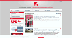 Desktop Screenshot of gabriele-andretta.de
