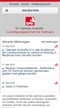 Mobile Screenshot of gabriele-andretta.de
